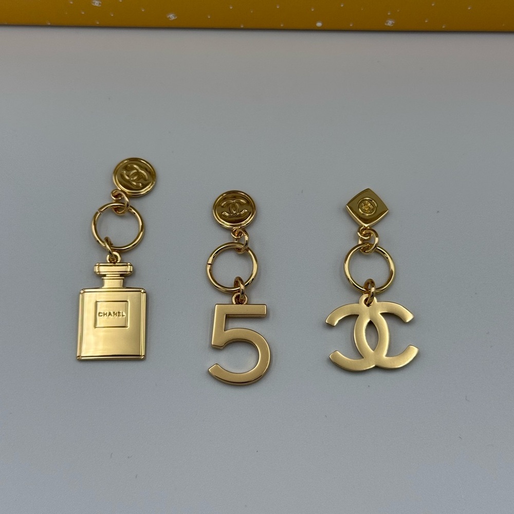 Chanel Gold Charm Set